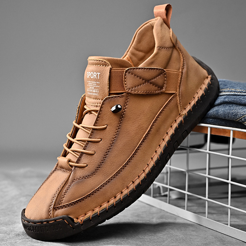 Handmade Leather Men Shoes Cas - Men'S Shoes Size 43 In Us 리뷰 및 가격