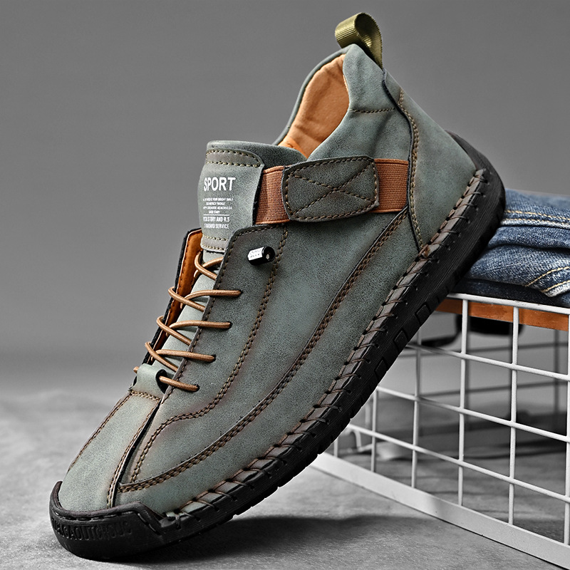Handmade Leather Men Shoes Cas - Men'S Shoes Size 43 In Us 리뷰 및 가격