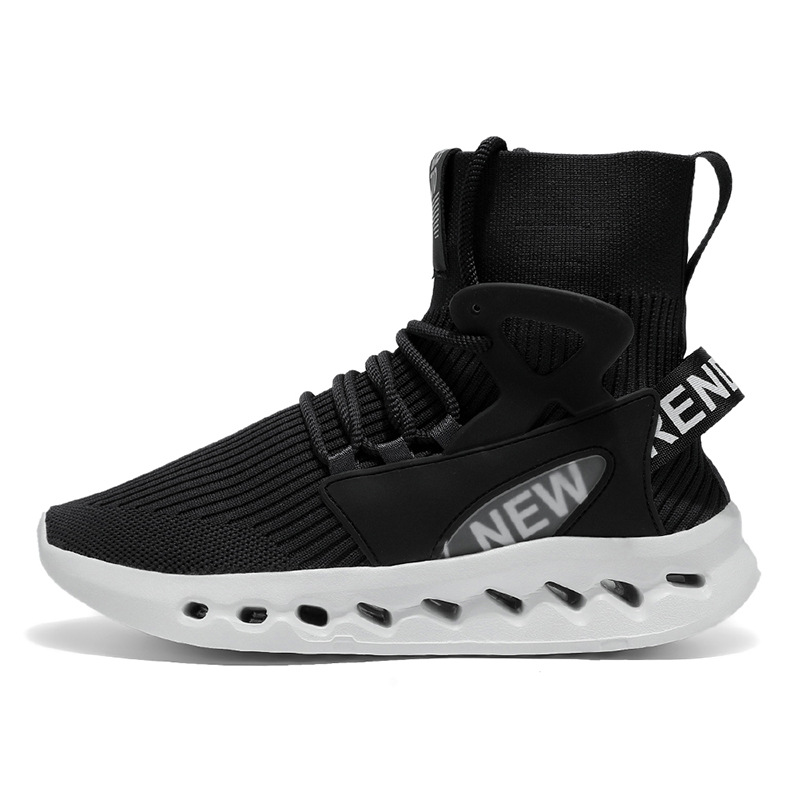 Trendy Men High Top Sock Shoes - Men Shoes Office 리뷰 및 가격