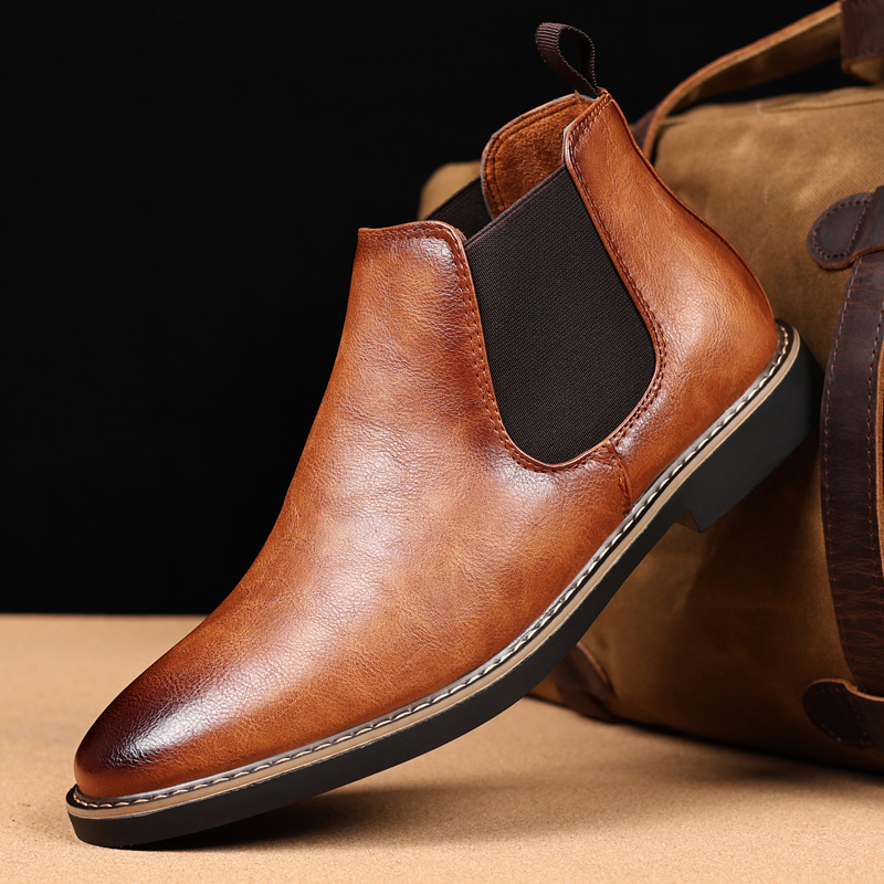 British Style Men's Chelsea Bo - Men Shoes Xxl 리뷰 및 가격