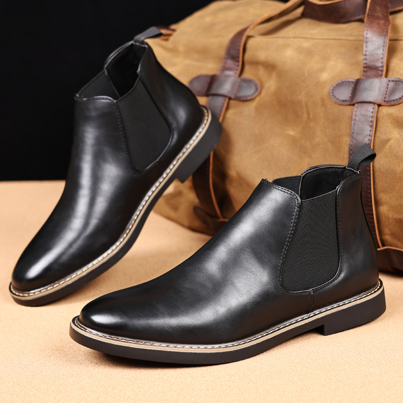 British Style Men's Chelsea Bo - Men Shoes Xxl 리뷰 및 가격
