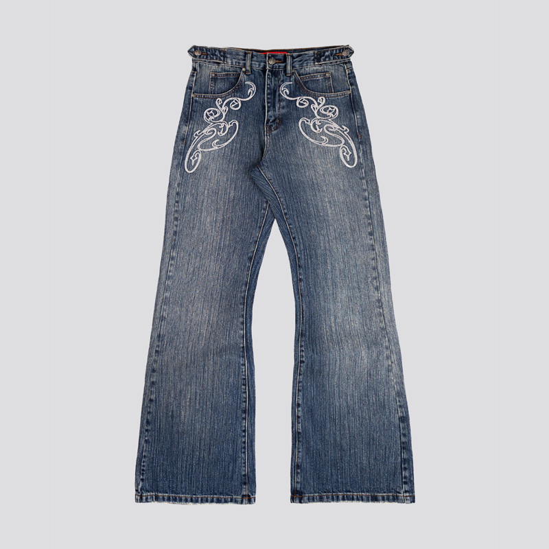 Y2k Blue Opening Bootcut Jeans - Men Shoes Jeans 리뷰 및 가격