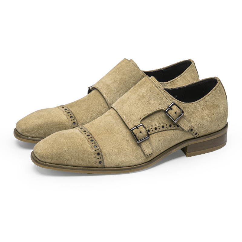 Vintage Design Men Dress Shoes - Monk Strap Shoe 리뷰 및 가격