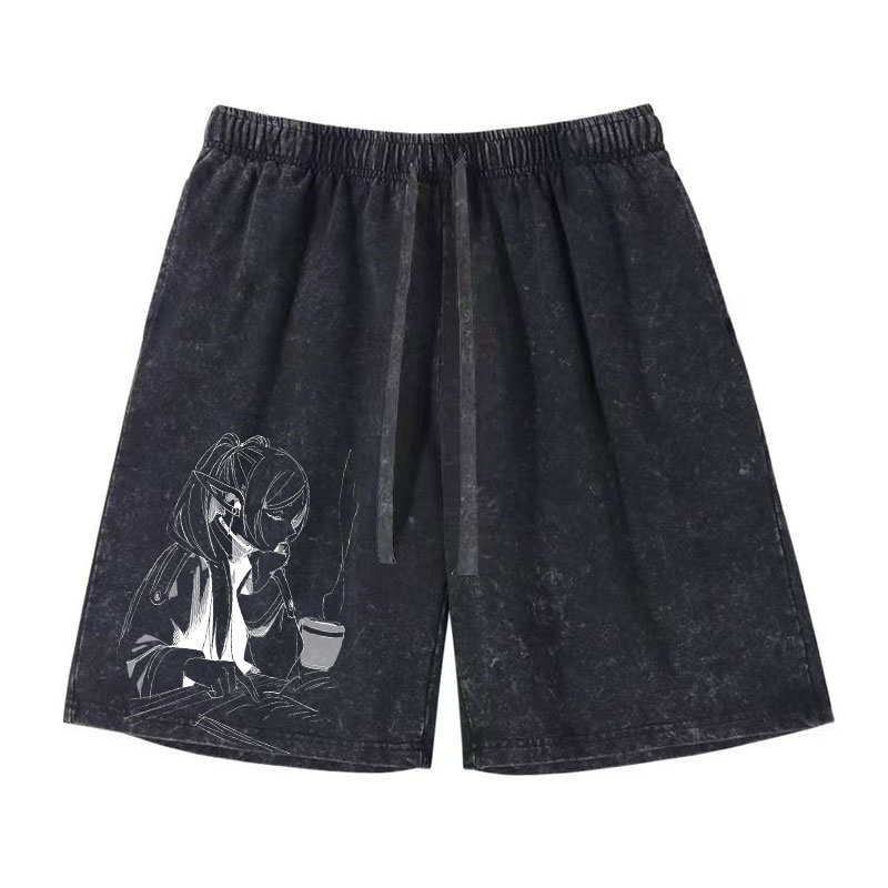 Anime Frieren Shorts Vintage W - Men Shoes Models 리뷰 및 가격