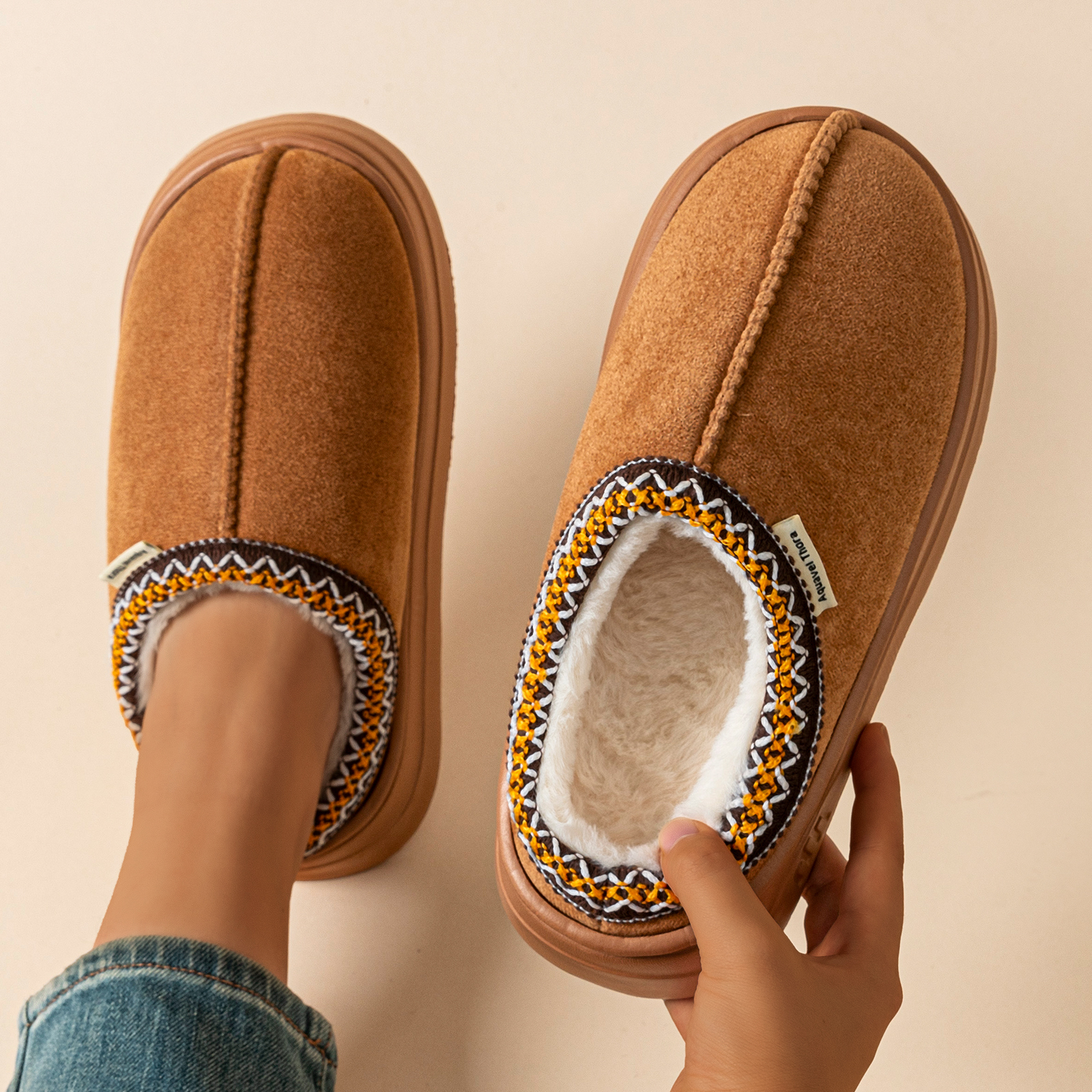 Winter Anti-slip Women's Soft  - Men Shoes For Winter 리뷰 및 가격