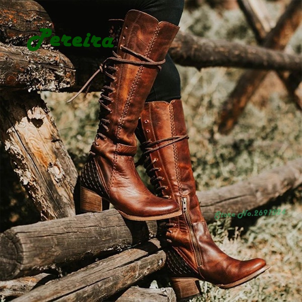 Vintage Cowboy Lace Up Men's B - Men'S Shoes Size 43 In Us 리뷰 및 가격