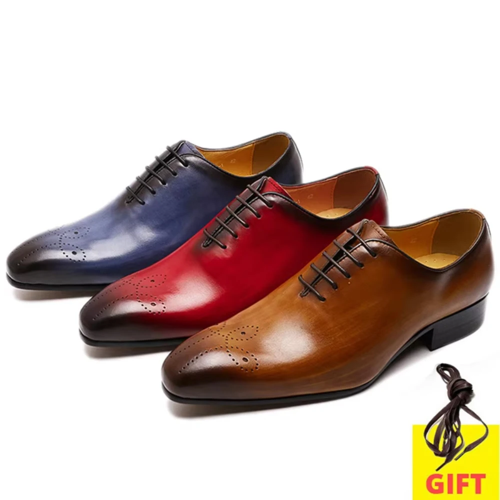 Mens Oxford Genuine Leather Sh - Monk Strap Shoe 리뷰 및 가격