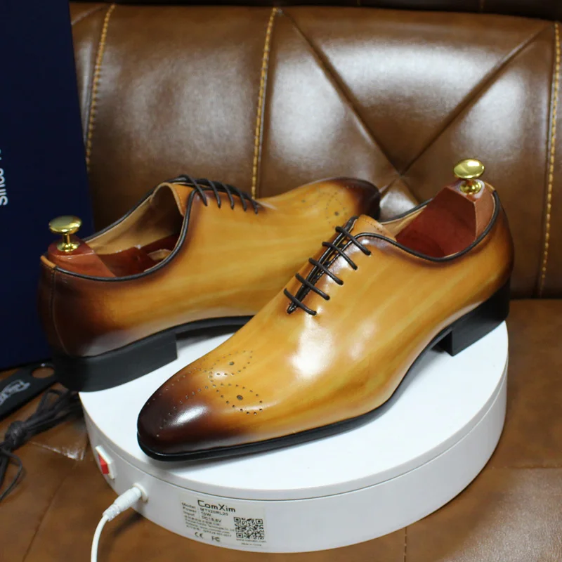 Mens Oxford Genuine Leather Sh - Monk Strap Shoe 리뷰 및 가격