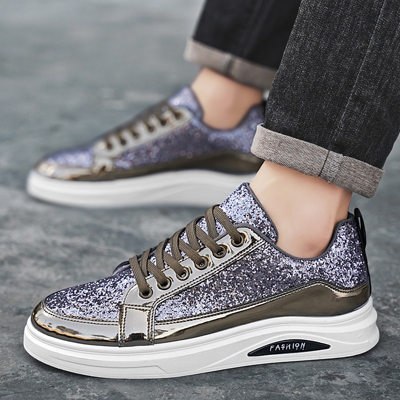 Gold Men's Sneakers 2025 New L - Men'S Shoes Size 43 In Us 리뷰 및 가격