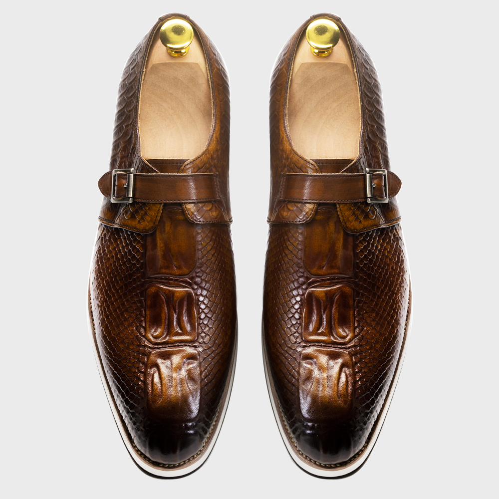 Mens Casual Shoes Genuine Leat - Monk Strap Shoe 리뷰 및 가격