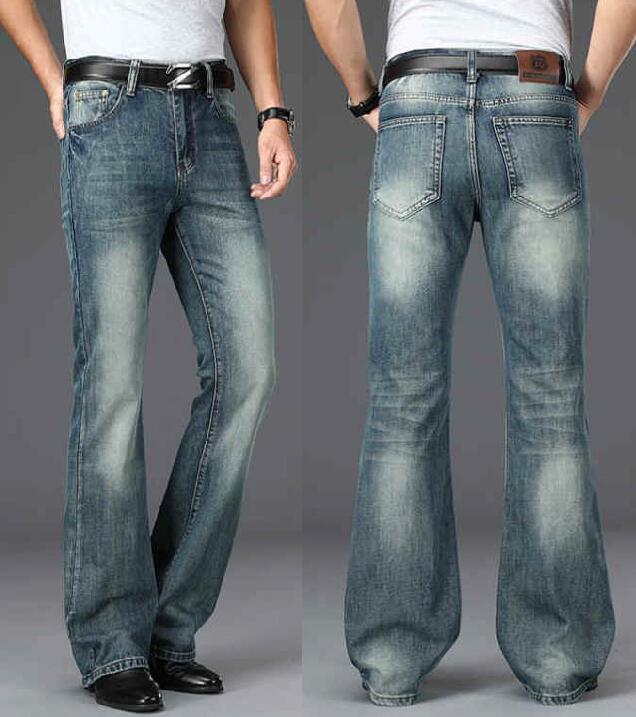 Men's Flared Jeans Loose Men B - Men Shoes Jeans 리뷰 및 가격