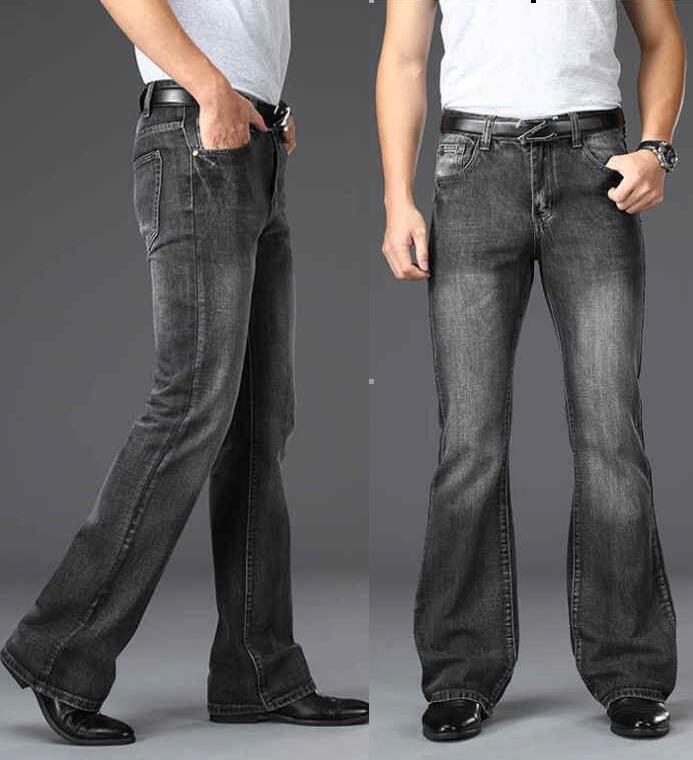 Men's Flared Jeans Loose Men B - Men Shoes Jeans 리뷰 및 가격