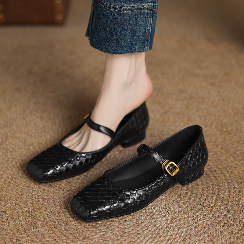 Woven Flat Bottom Mary Jane Wo - Men'S Shoes Comfort 리뷰 및 가격