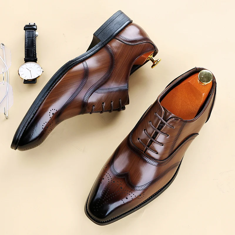 Luxury Brand Men's Glossy Leat - Monk Strap Shoe 리뷰 및 가격