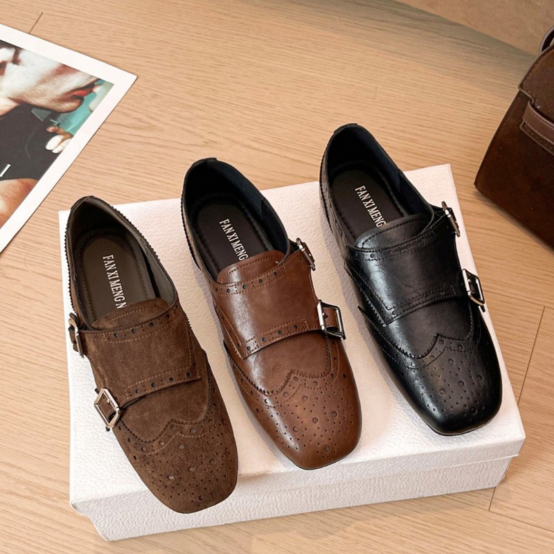 Retro Women's Shoes Exquisite  - Monk Strap Shoe 리뷰 및 가격