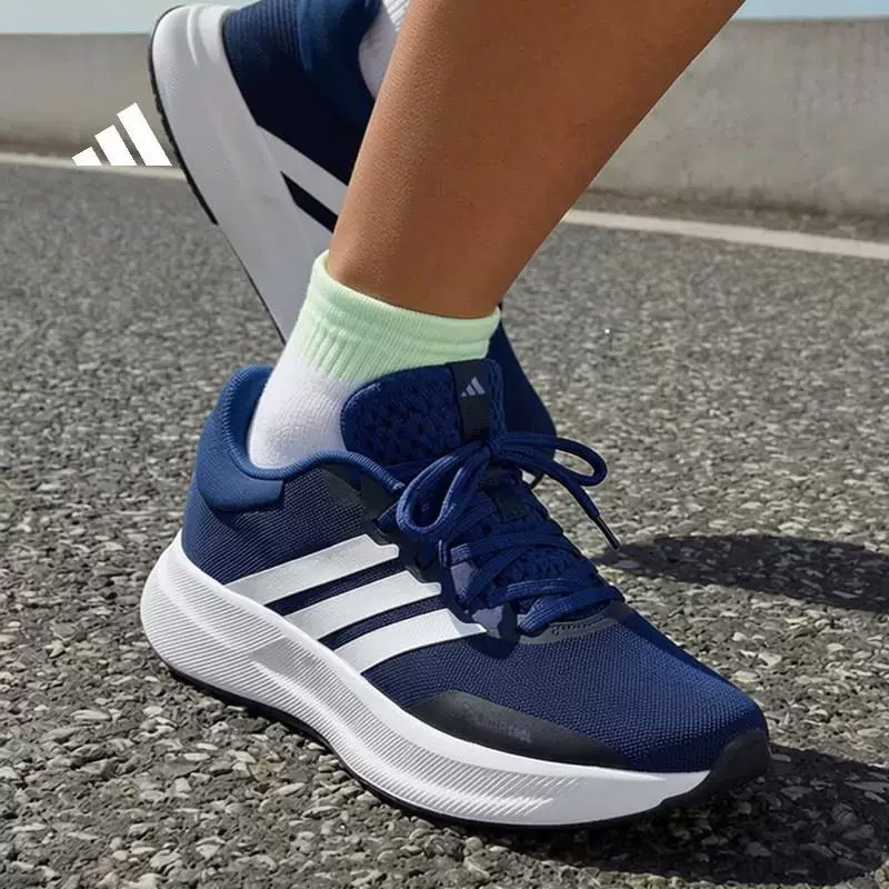 adidas  Navy Blue Three Stripe - Men Shoes Jd 리뷰 및 가격
