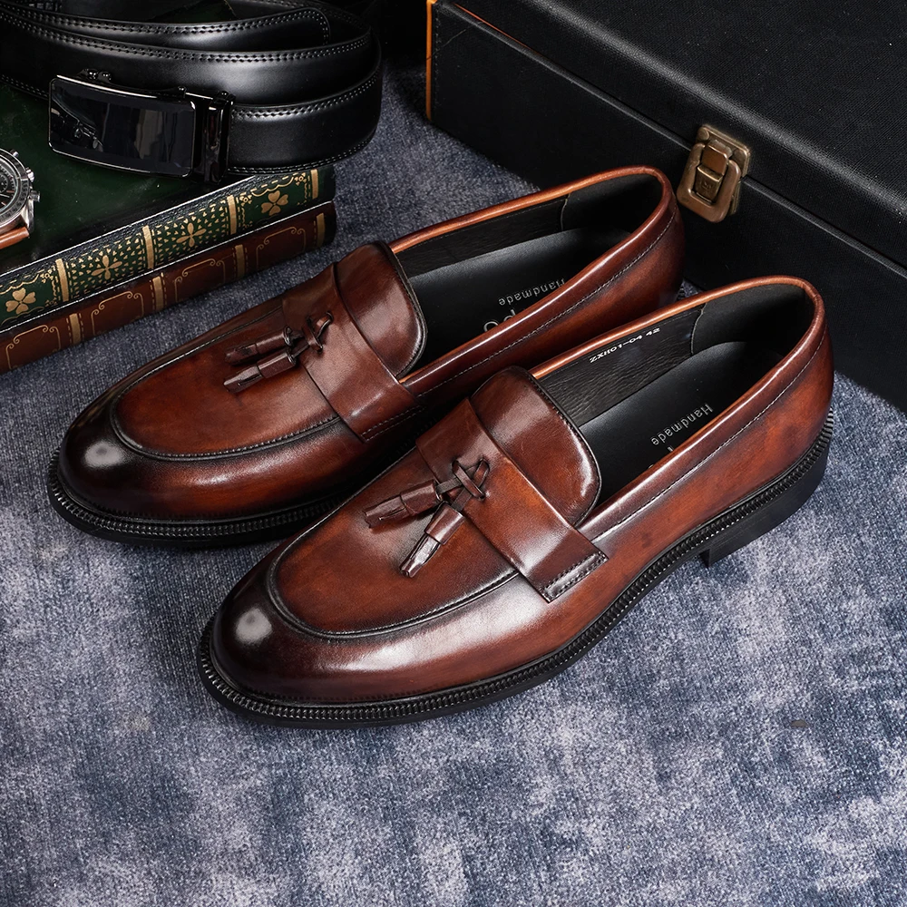 Men's Casual Breathable Leathe - Monk Strap Shoe 리뷰 및 가격