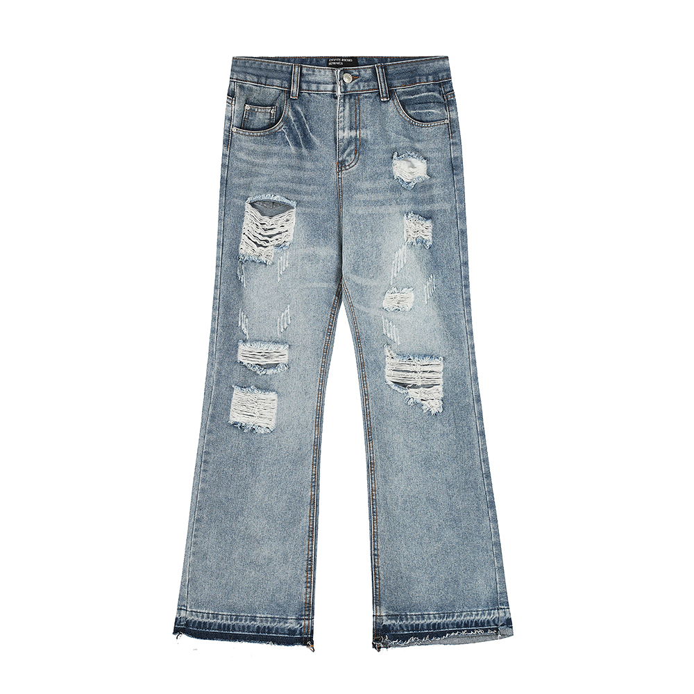 Jeans for Men Streetwear Boot  - Men Shoes Jeans 리뷰 및 가격