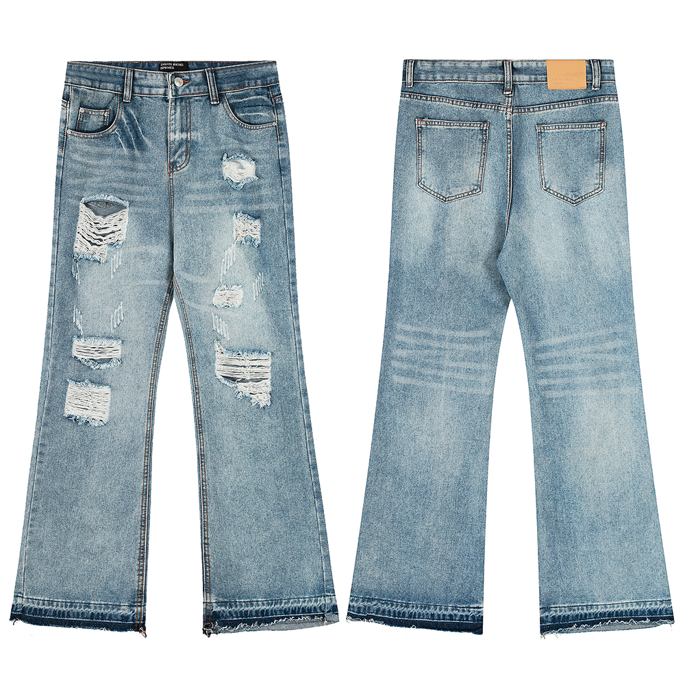 Jeans for Men Streetwear Boot  - Men Shoes Jeans 리뷰 및 가격