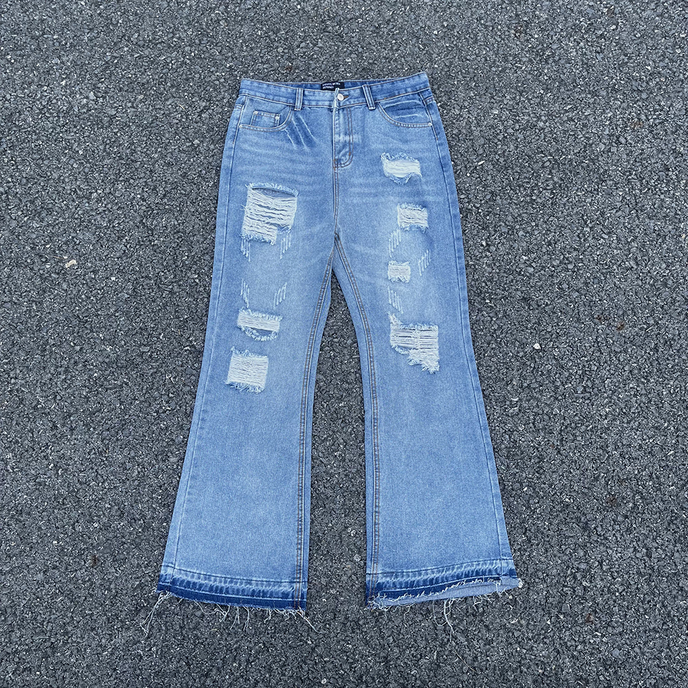 Jeans for Men Streetwear Boot  - Men Shoes Jeans 리뷰 및 가격