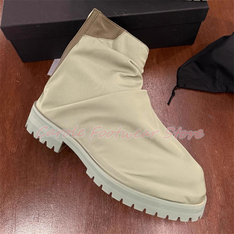 Pleated Nylon Cloth High Top M - Men'S Shoes Height Increase 리뷰 및 가격