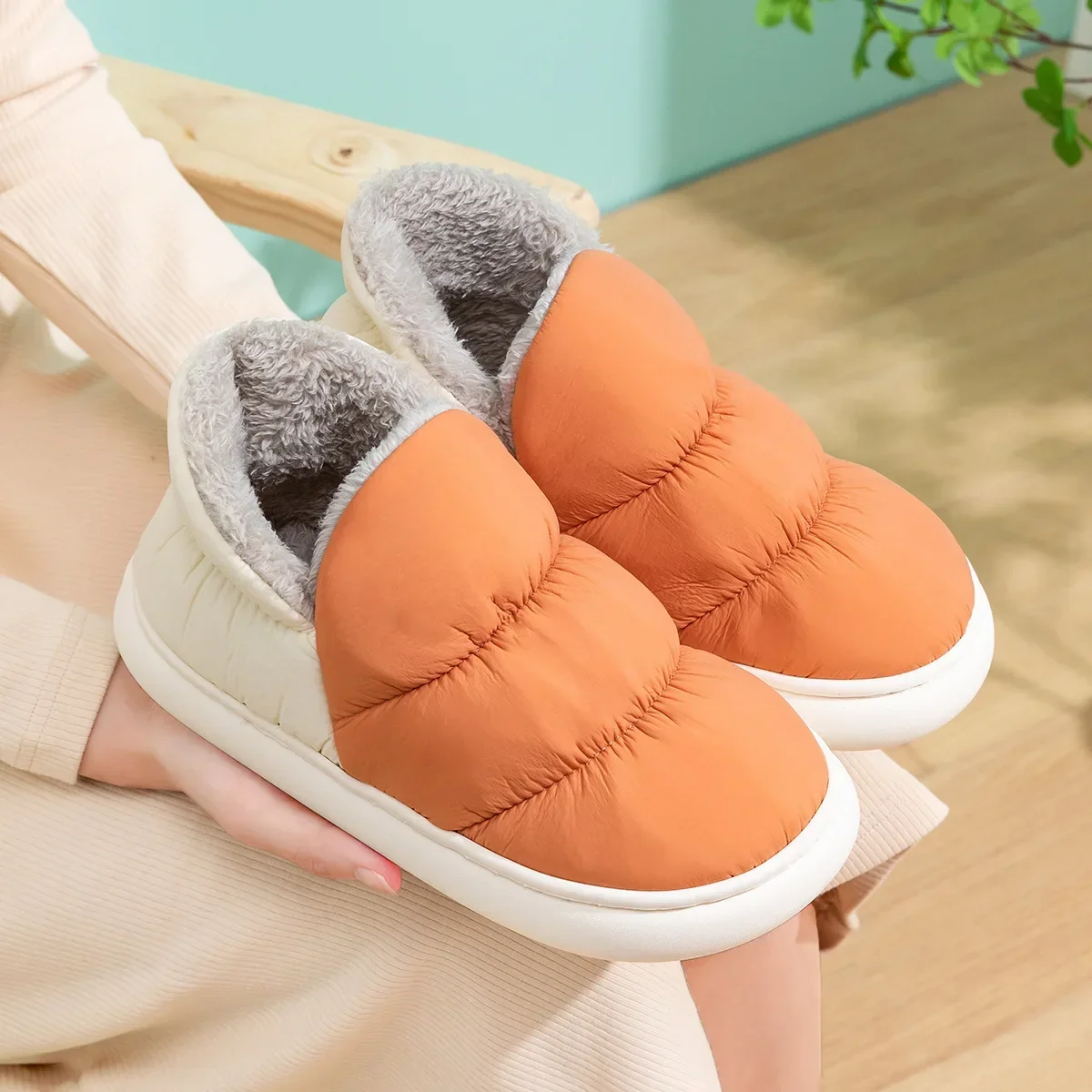 Women Men Slippers Winter Down - Men Shoes For Winter 리뷰 및 가격