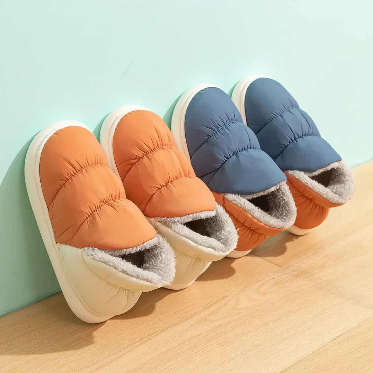 Women Men Slippers Winter Down - Men Shoes For Winter 리뷰 및 가격