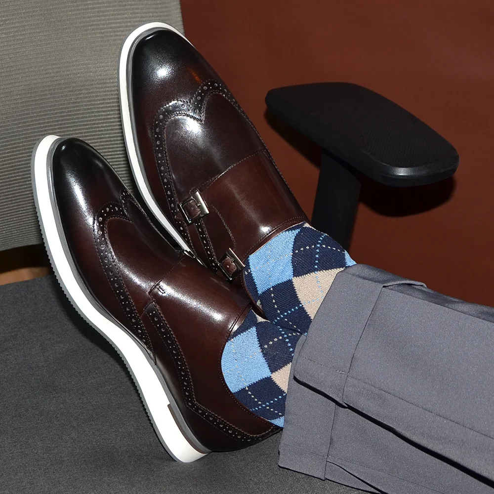 European Luxury Mens Sneakers  - Monk Strap Shoe 리뷰 및 가격