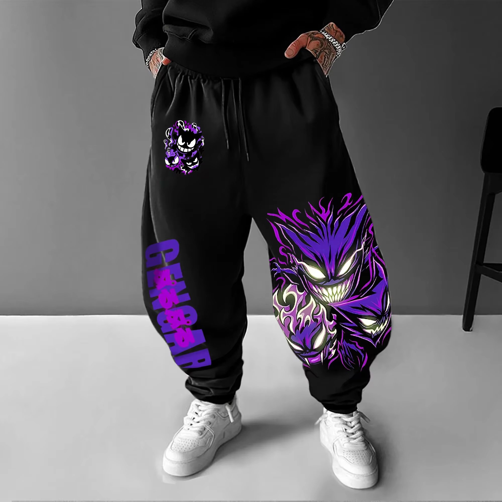 Y2K 2026 Pokemon Gengar Cotton - Men Shoes Joggers 리뷰 및 가격