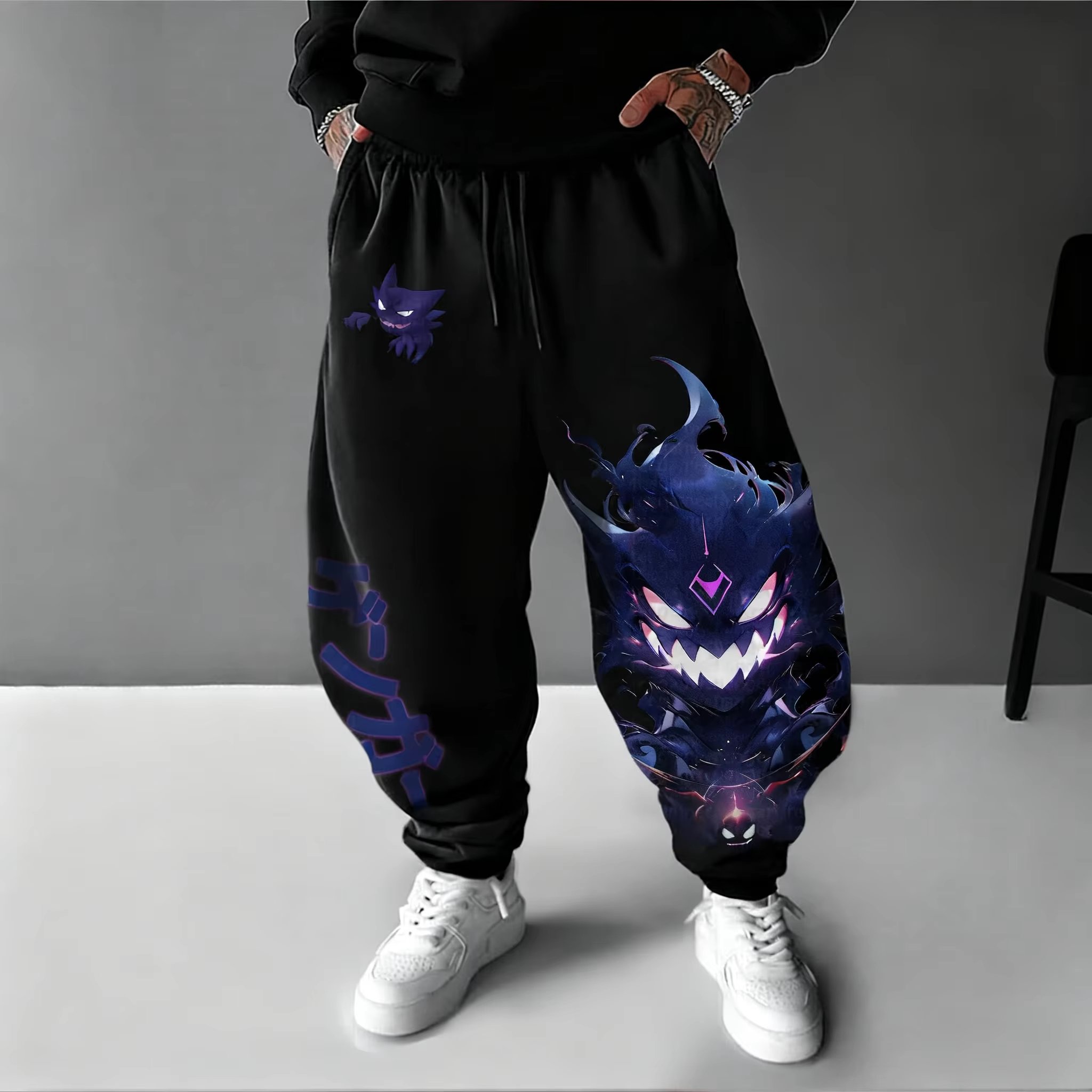 Y2K 2026 Pokemon Gengar Cotton - Men Shoes Joggers 리뷰 및 가격