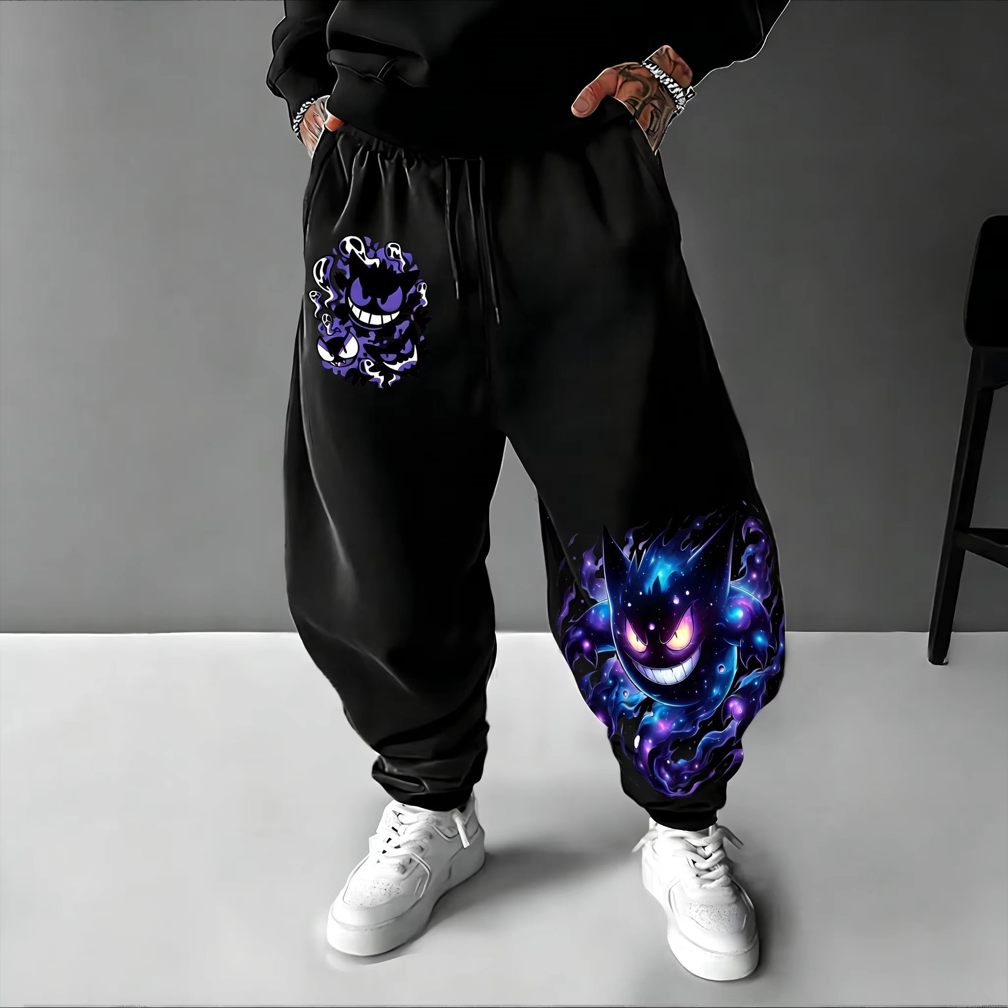 Y2K 2026 Pokemon Gengar Cotton - Men Shoes Joggers 리뷰 및 가격
