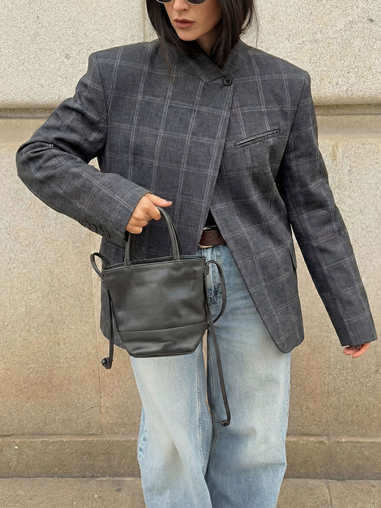 HH Women Fashion Plaid Blazer  - Men Shoes Jd 리뷰 및 가격