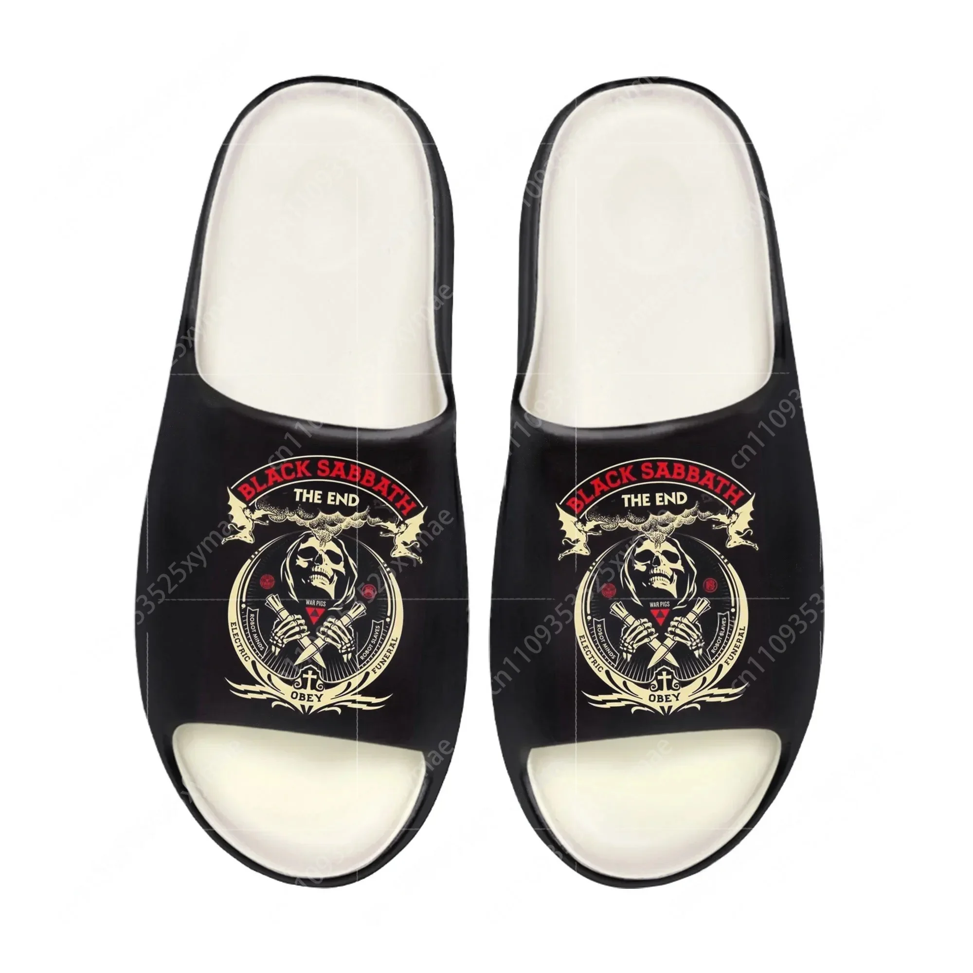 Black Heavy Metal Band Sabbath - Men Shoes Office 리뷰 및 가격