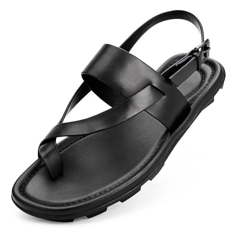 Genuine Leather Mens Sandals L - Men'S Shoes Size 43 In Us 리뷰 및 가격