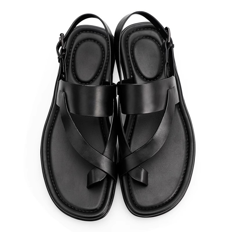 Genuine Leather Mens Sandals L - Men'S Shoes Size 43 In Us 리뷰 및 가격