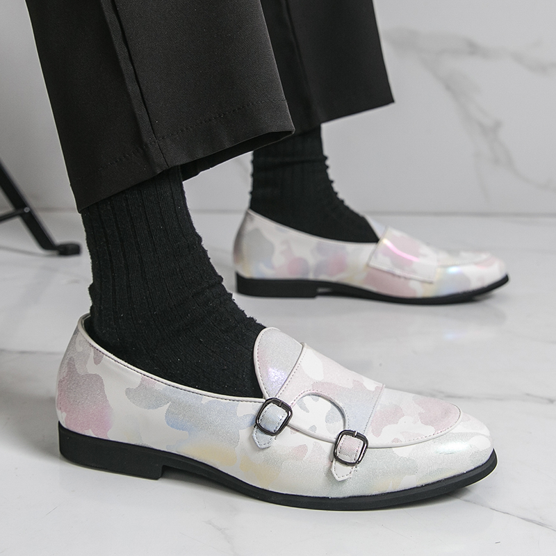 Breathable Mens Loafers Colorf - Monk Strap Shoe 리뷰 및 가격