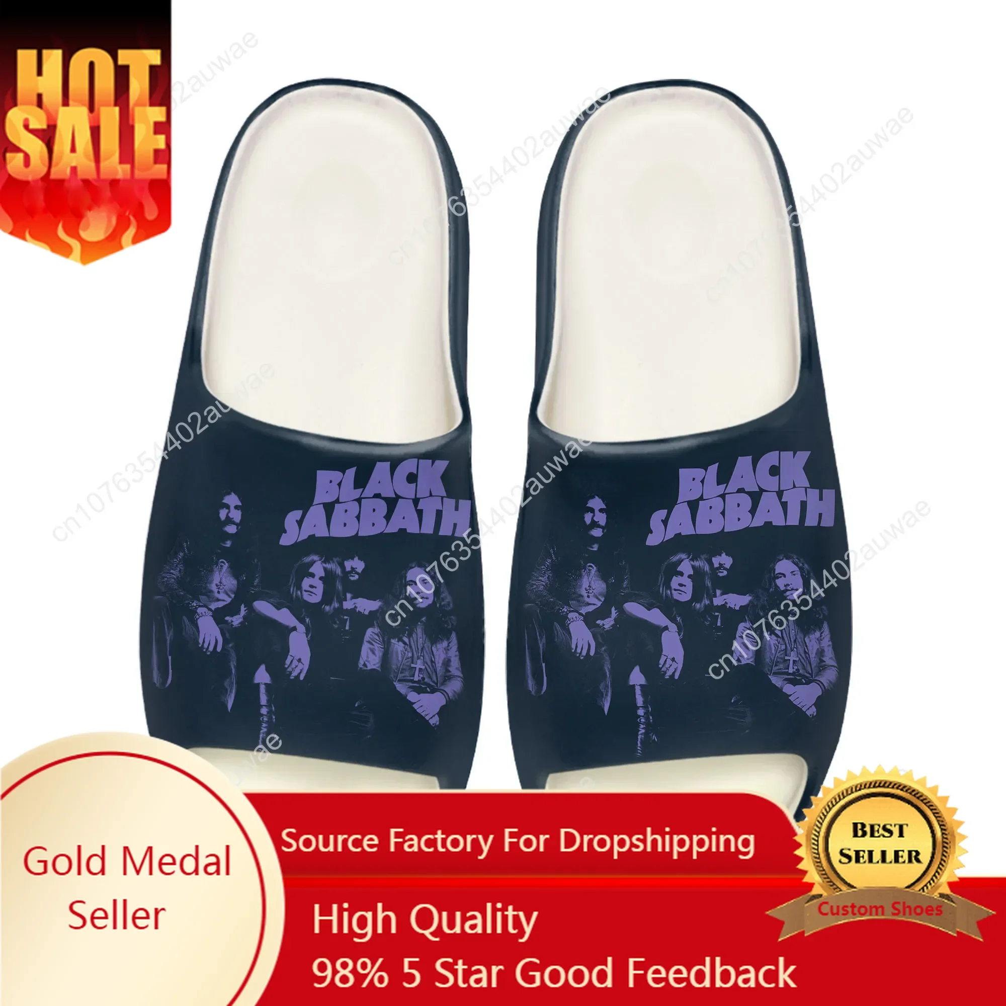 Black Heavy Metal Band Sabbath - Men Shoes Office 리뷰 및 가격