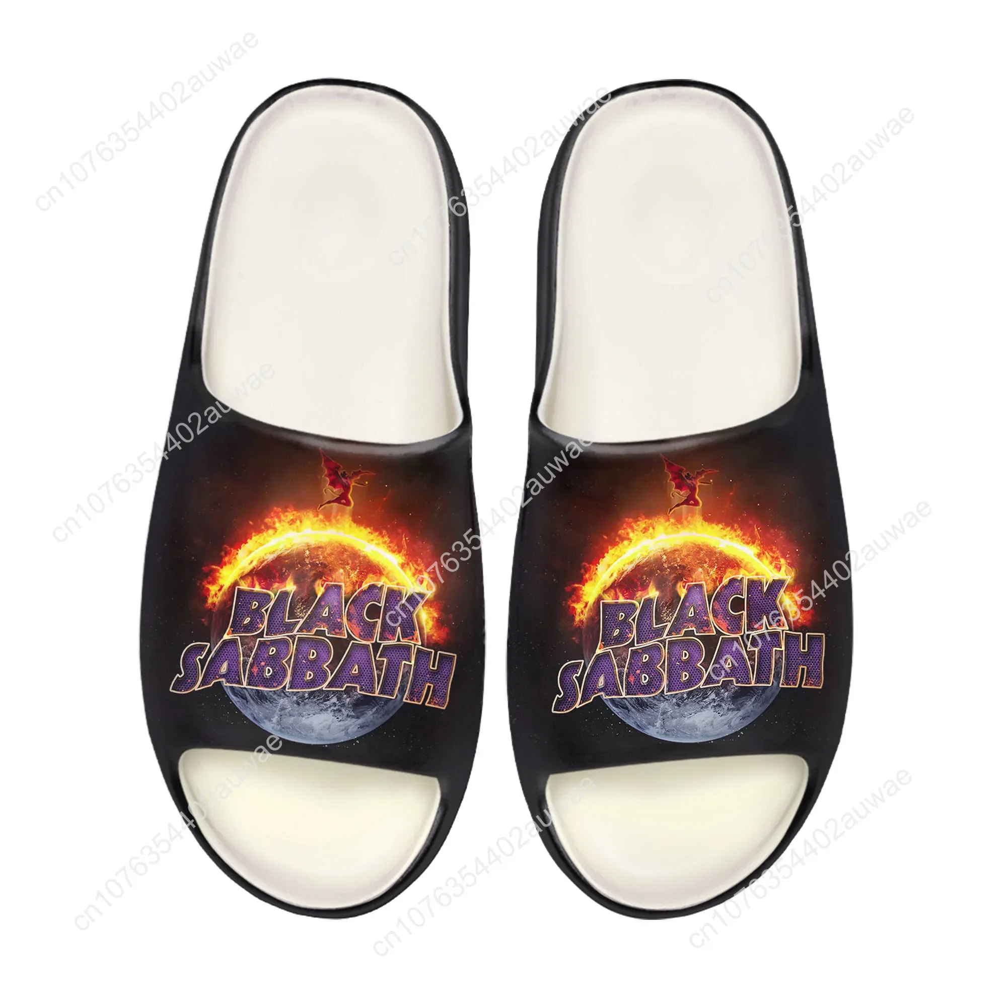 Black Heavy Metal Band Sabbath - Men Shoes Office 리뷰 및 가격