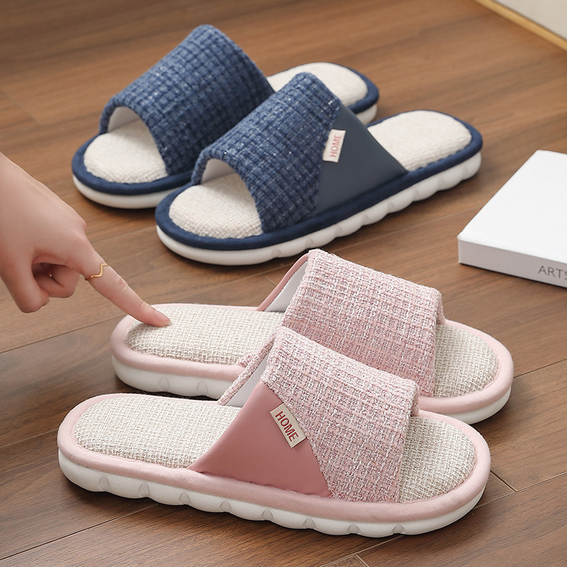 Linen Slippers Women And Men H - Men'S Shoes Comfort 리뷰 및 가격