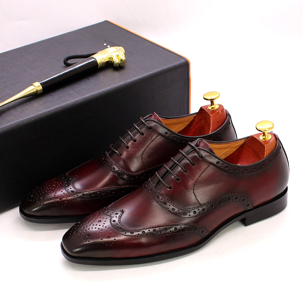 Size 7-12 Handmade Men's Wingt - Monk Strap Shoe 리뷰 및 가격