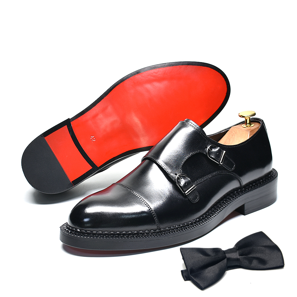 Luxury Genuine Leather Men's W - Monk Strap Shoe 리뷰 및 가격
