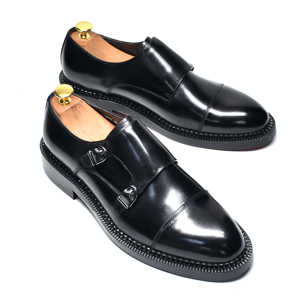Luxury Genuine Leather Men's W - Monk Strap Shoe 리뷰 및 가격